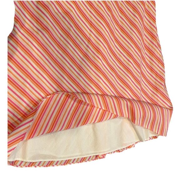 J.Crew Striped Empire Waist Sundress Womens Size 4 Spaghetti Strap Y2K Beach - Picture 8 of 9